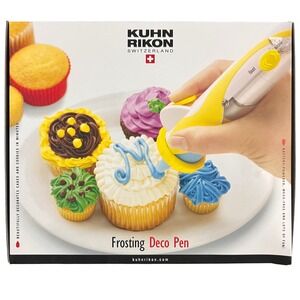 Kuhn Rikon Frosting Deco Pen Battery Powered Cake Decorating Set - New Open Box